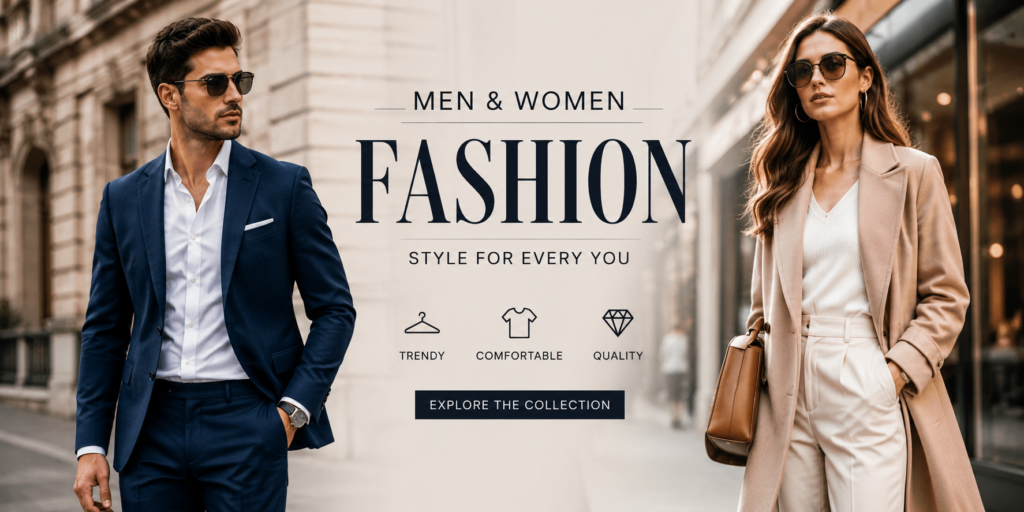 Men and Women Fashion